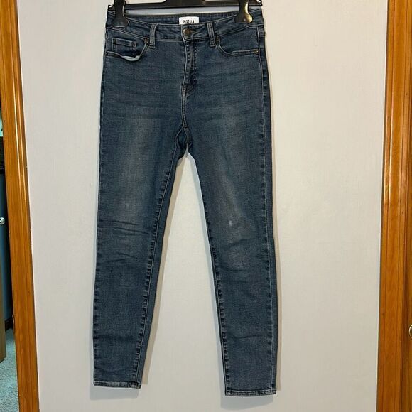 Pistola Revolve medium wash‎ medium rise skinny jean size 27 BIN B - Picture 1 of 10